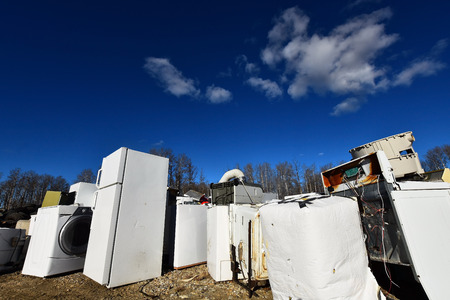 Appliance Recycling Facilityの写真素材