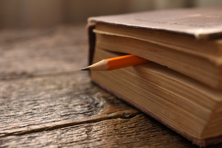 Single Sharpened Pencilの写真素材