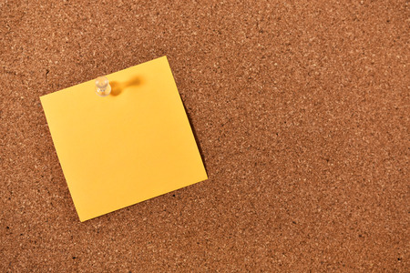 Sticky Note and Cork Boardの写真素材