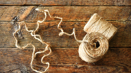 Packing Rope Close Upの写真素材