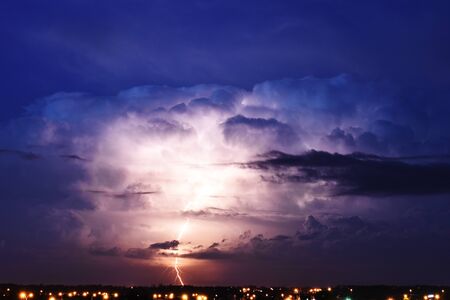 Thunder Storm and Lightening