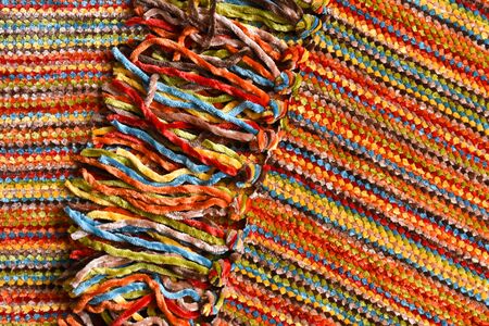 Colorful Blanket Abstractの写真素材