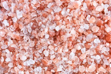 Pink Himalayan Salt Crystals Close Upの写真素材