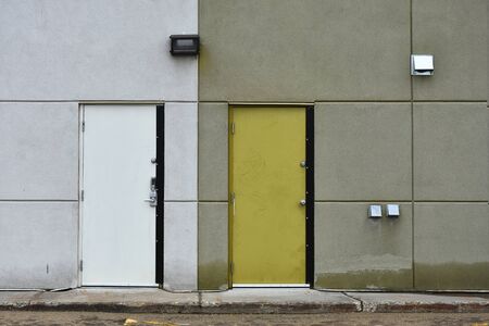 Steel Industrial Exterior Door