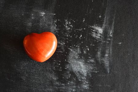 Red Jasper Heart Shaped Crystal