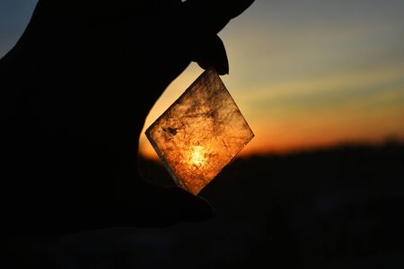 Champagne Calcite