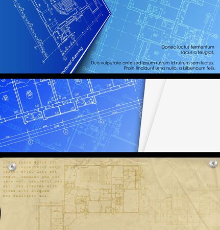Architectural background のイラスト素材