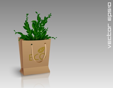 Shopping Bagのイラスト素材