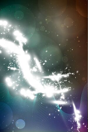 abstract background with highlightsのイラスト素材