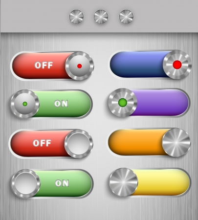 color vector switchのイラスト素材