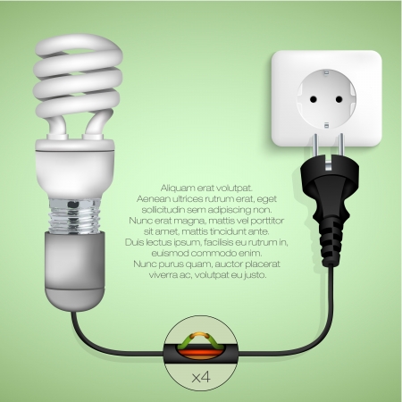 concept of clean energy in the homeのイラスト素材
