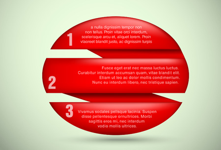 Infographics design templateのイラスト素材