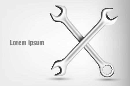 spanners  vector illustrationのイラスト素材