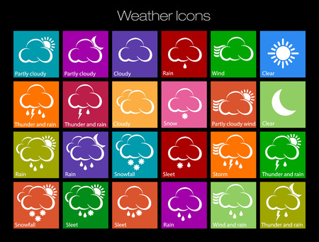 Weather Iconsのイラスト素材