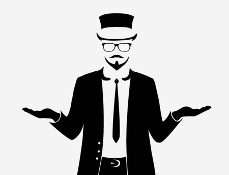 businessman web iconのイラスト素材