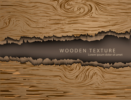 Template for the text from the wooden background with shadowsのイラスト素材