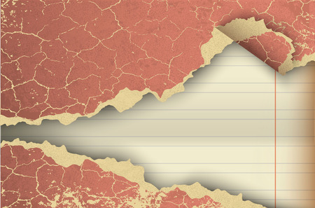 element ripped design templates torn paper setのイラスト素材