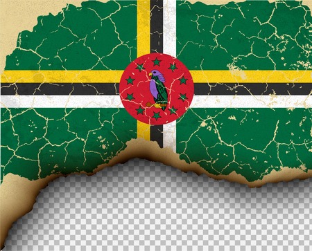 Element ripped flag country templates torn paper burningのイラスト素材