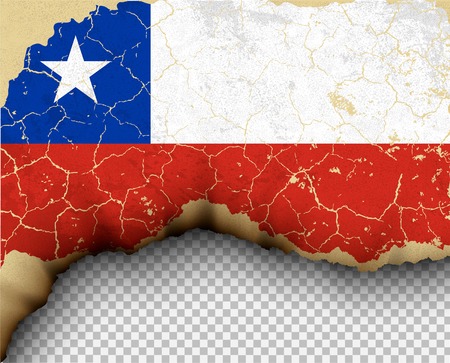 Element ripped flag country templates torn paper burningのイラスト素材