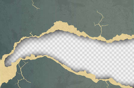 Element transparent design ripped templates torn paper.のイラスト素材