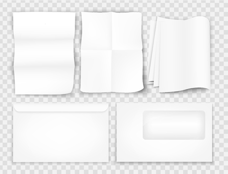 Vector templates set of corporate identity paper sheetのイラスト素材