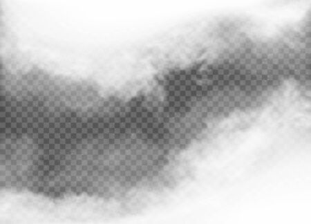 fog and smoke isolated on transparentのイラスト素材