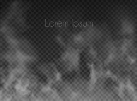 fog and smoke isolated on transparent backgroundのイラスト素材