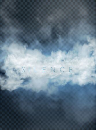 fog and smoke isolated on transparent backgroundのイラスト素材