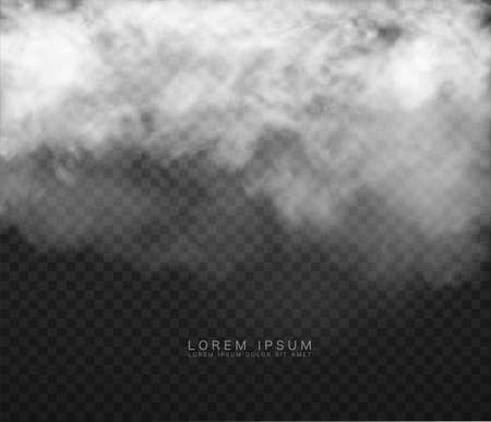 cloud and smoke isolated on transparent backgroundのイラスト素材