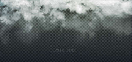 cloud and smoke isolated on transparent backgroundのイラスト素材