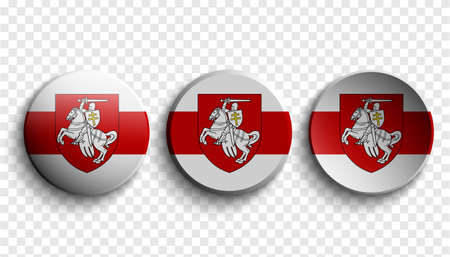 set of wave belarus flags of all countries in illustrationのイラスト素材