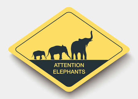 animals sign. Vector illustrationのイラスト素材