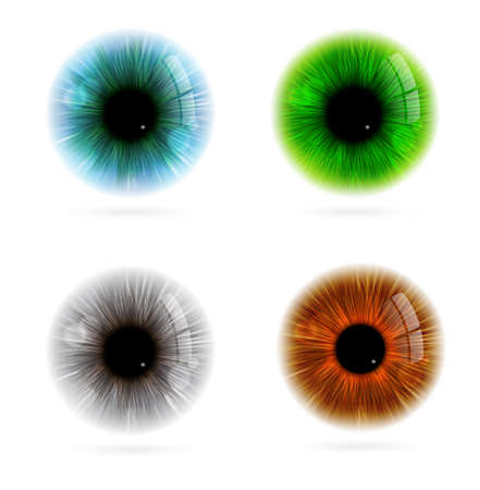 eye. Vector illustrationのイラスト素材