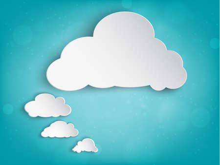 cloud icon. Vector illustrationのイラスト素材