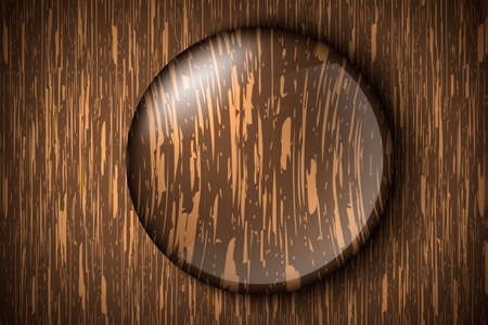 vector wooden icons for applications. Vector illustrationのイラスト素材