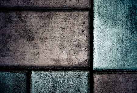 horizontal design on outdoor polished cement and concrete texture for pattern and background