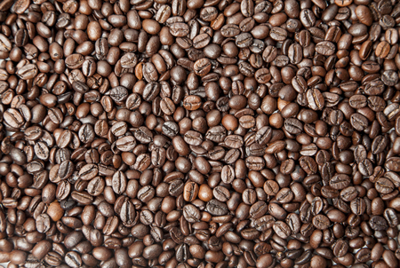 Roast coffee seed for backgroundの写真素材