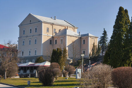 Ternopil castle cityscape, Western Ukraine