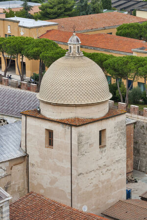Camposanto cemetery dome, Pisa, Italy.の写真素材