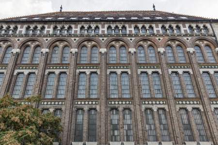 National Archives of Hungary building Facade, Budapestのeditorial素材