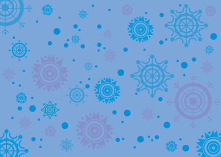 snowy background for your designのイラスト素材
