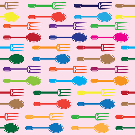 seamless texture to the dining themeのイラスト素材