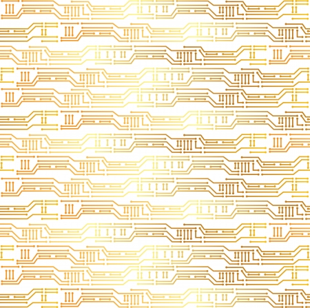 seamless texture with PCBのイラスト素材