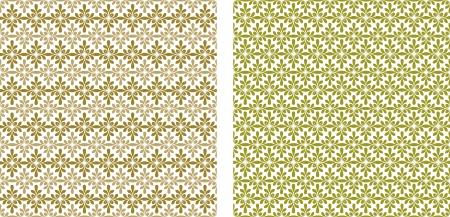 Set of seamless patternのイラスト素材