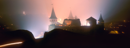 Ukraine Khmelnytsky region June 25, 2009Historical accounts date the Kamianets-Podilskyi Castle to the early 14th century, although recent archaeological evidence has proved human existence in the area back to the 12th or 13th century.のeditorial素材