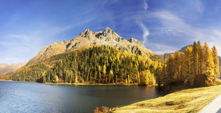 Lake Silvaplan (Silvaplanersee) is named after the village of the same name, located on the shore....