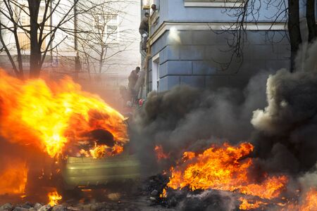 Civil conflict in society took the form of a violent confrontation between radical citizens of...