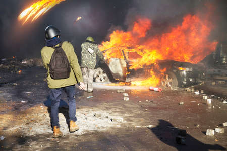 Civil conflict in society took the form of a violent confrontation between radical citizens of...