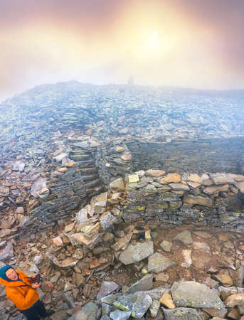 On the slopes of Mount Syvuli, Ukraine, during the First World War, there were battles and trenches,...