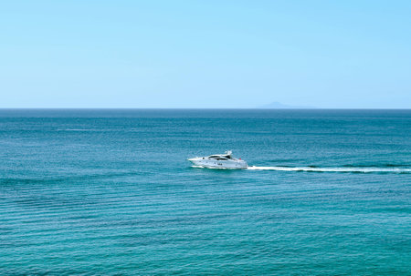 View of the luxury boatの写真素材
